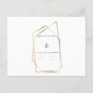 Carte d'uitnodiging  uitnodiging briefkaart