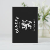 Carte DUNDEE Écosse (Debout devant)