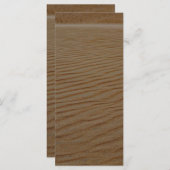 Carte Dune de sable Abstraite par Shirley Taylor (Devant / Derrière)