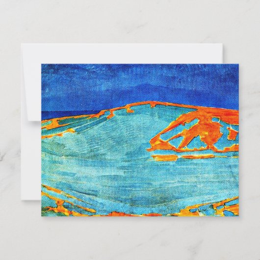 Carte Dune en Zélande par Pier Mondrian (Devant)