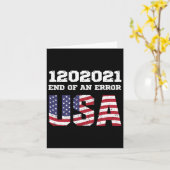 Carte D'Une Erreur Biden Harris Inauguration 1202021 Jan (Fleur jaune)