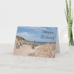 Carte Dunes de sable à la plage