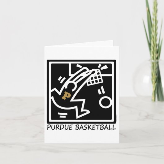 Carte Dunk de basket-ball Purdue (Devant)