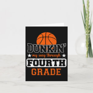 Carte Dunking My Way through 4th Grade Bysketbyll Byck T