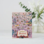 Carte Dunlop de l'Ecosse centrale (Debout devant)