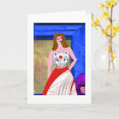 Carte Duo a mêlé le design créatif de LeeMarie (Fleur jaune)