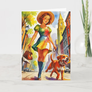 Carte Duo de promenade de chien
