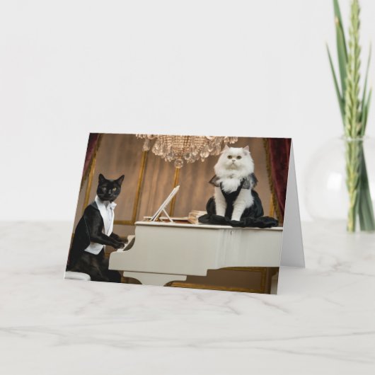 Carte Duo du salon de chat (Devant)