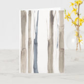 Carte Duo Tone Trees II (Fleur jaune)