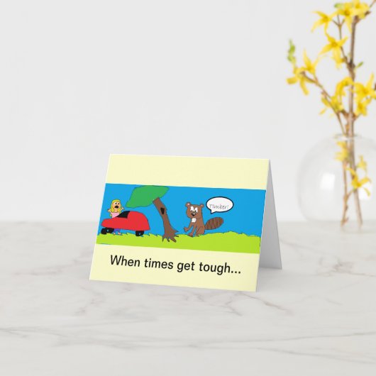 Carte dure de castor de périodes (Fleur jaune)