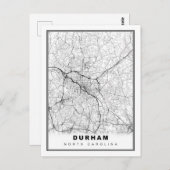 Carte Durham (Devant / Derrière)