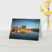 Carte Dusseldorf Allemagne (Fleur jaune)