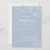 Carte Dusty Baby shower de Magnolias Blancs (Devant)