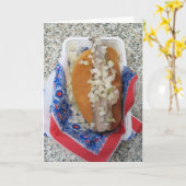 Carte Dutch Broodje Herring With Onions (Fleur jaune)