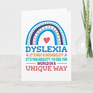 Carte Dyslexia