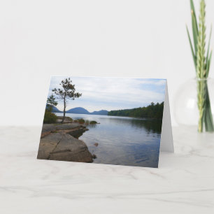 Carte Eagle Lake et Red Maple Feuilles II