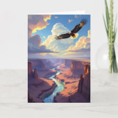 Carte Eagle Themed Nephew's Birthday (Devant)