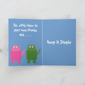 Carte "Early Recovery can be confusing" funny cat card (Intérieur)