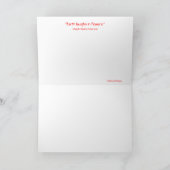 Carte Earth Laughs in Flowers : Poppy. Inside quote (Intérieur)