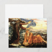 Carte Earthbound par Evelyn De Morgan, Art victorien (Devant / Derrière)