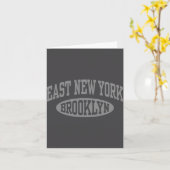 Carte East New York Brooklyn  (Fleur jaune)