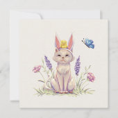 Carte Easter Cat (Devant)