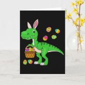 Carte Easter Dinosaur Bunny Ears Easter Sket Stuffers Ki (Fleur jaune)