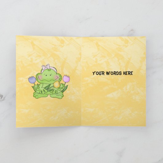 Carte Easter Frog (Intérieur)