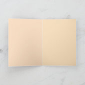 Carte Easter, Good Friday, Blessings with church & cross (Intérieur)