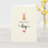 Carte Easter Hugs Season Card (Fleur jaune)