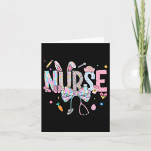 Carte Easter Nurse Coquette Happy Easter Nurse School Nu