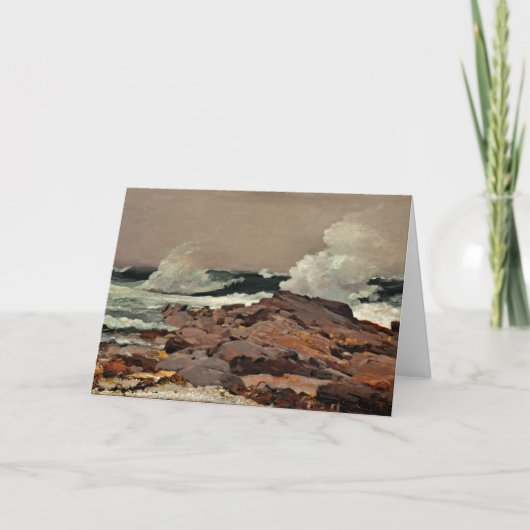 Carte Eastern Point, art raffiné de Winslow Homer (Devant)