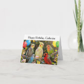 Carte Easy to Customize Unique Bird Lover Birthday (Devant)