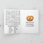 Carte Eat a Pretzel Day | October 22nd  (Intérieur)