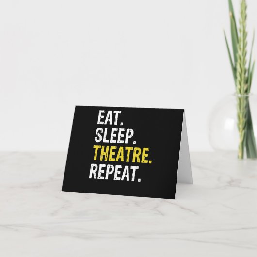 Carte Eat Sleep (Devant)
