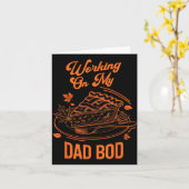 Carte Eating For Two Thanksgiving Couples Pregnancy Anno (Fleur jaune)