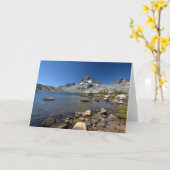 Carte Eau | Banner Peak Thousand Island Lake (Fleur jaune)