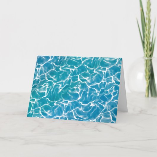 Carte Eau bleue (Devant)