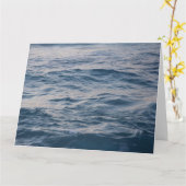 Carte Eau de mer rapprochée (Fleur jaune)