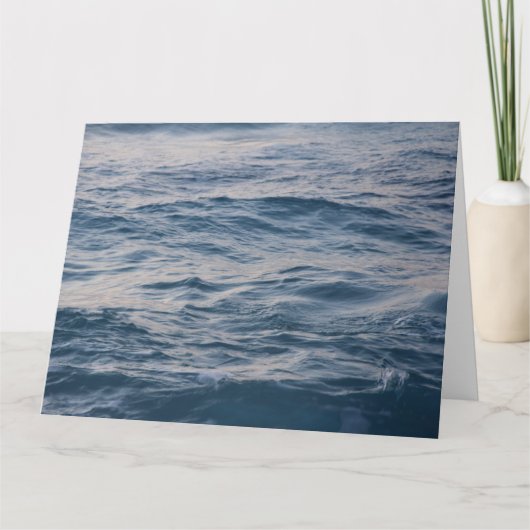 Carte Eau de mer rapprochée (Devant)