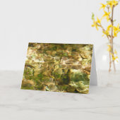 Carte Eau de sources chaudes Green-Gold Nature (Fleur jaune)