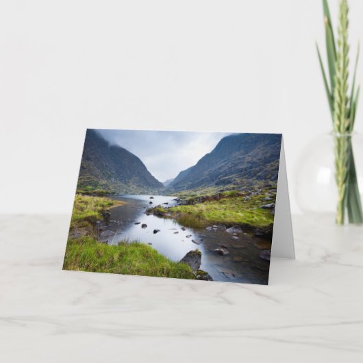 Carte Eau | Gap de Dunloe Comté Kerry Irlande (Devant)