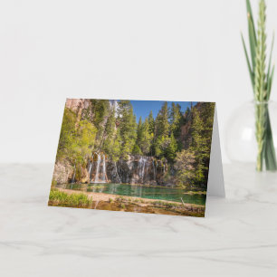 Carte Eau Hanging Lake Glenwood Springs, Colorado