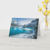 Carte Eau | Parc national Winter Jasper, Canada (Fleur jaune)