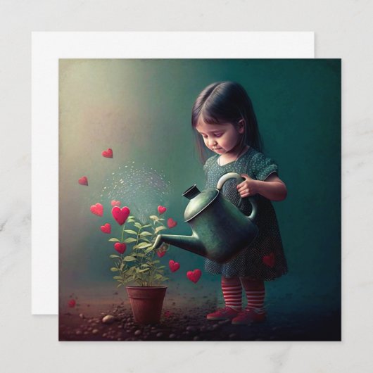 Carte Eau ton amour (Devant / Derrière)