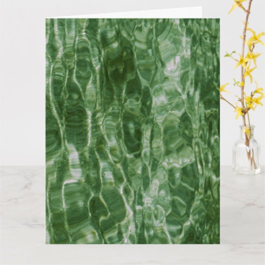 Carte Eau verte (Fleur jaune)