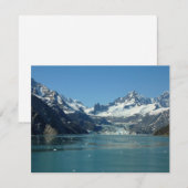 Carte Eaux alimentées par les glaciers de l'Alaska (Devant / Derrière)