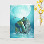 Carte Eaux cool (Fleur jaune)