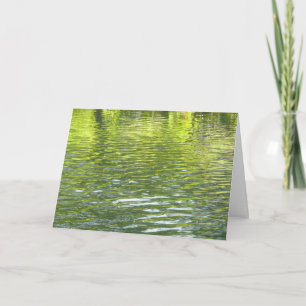 Carte Eaux d'Oak Creek Nature jaune et verte Photo