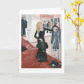 Carte "Ébat de vendredi " (Fleur jaune)